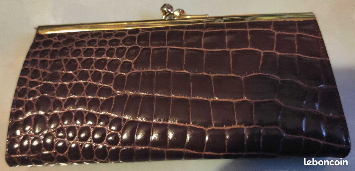 Étui Manucure Vintage En Cuir Des Années 60 - Clipé, Occasion - Origine France