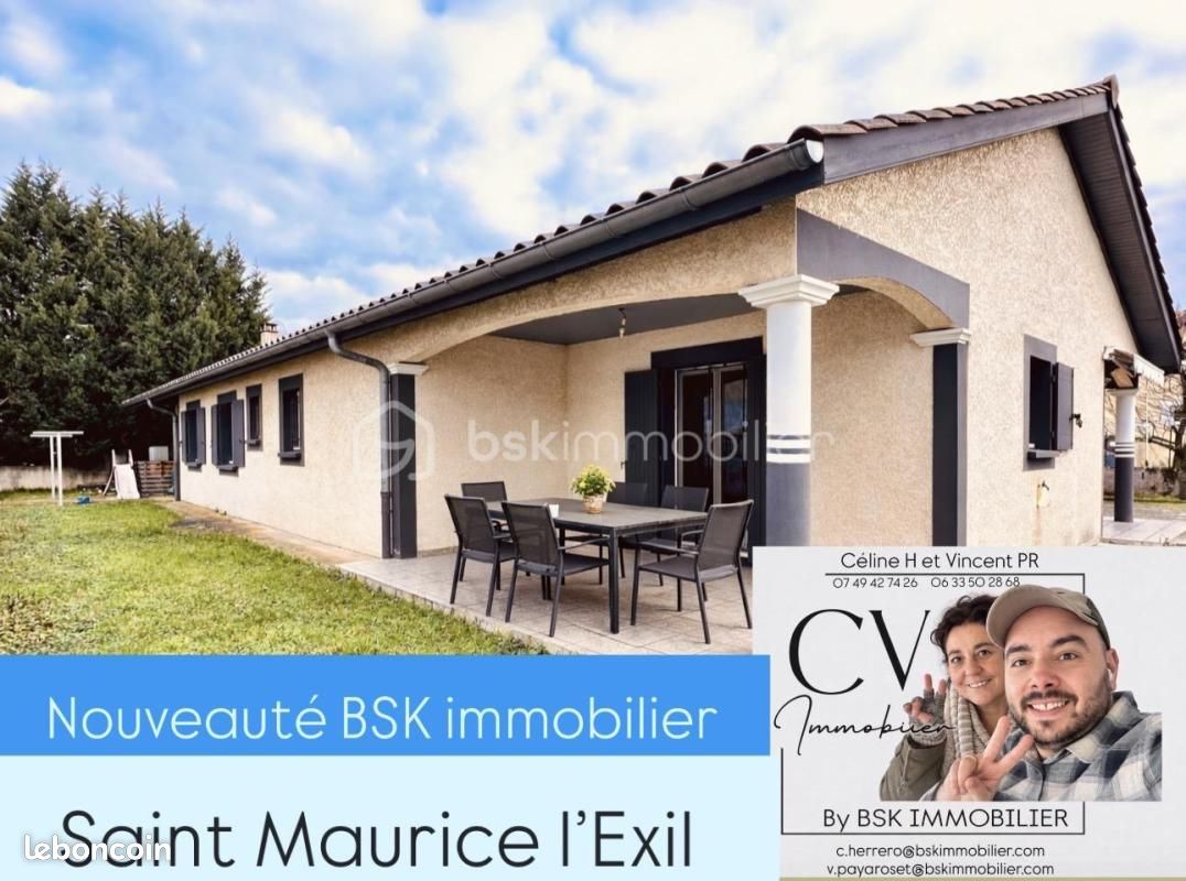 Maison 5 pièces 140 m² · à Saint-Maurice-l'Exil · 140 m² · 364 000 €