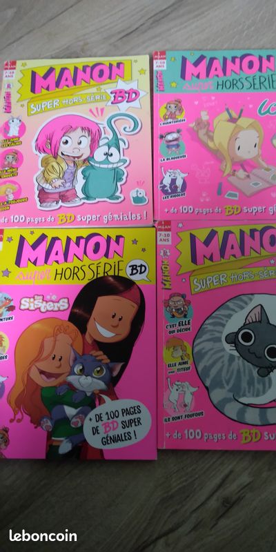 Lot de magazines Manon BD (image 1)