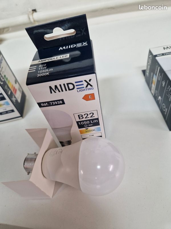 Ampoules LED bayonnette (image 2)