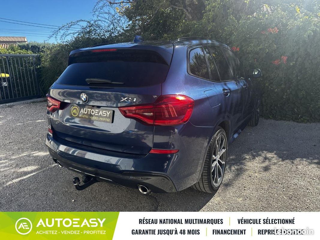 BMW X3 xDrive20dA 190ch M Sport Euro6c (image 5)