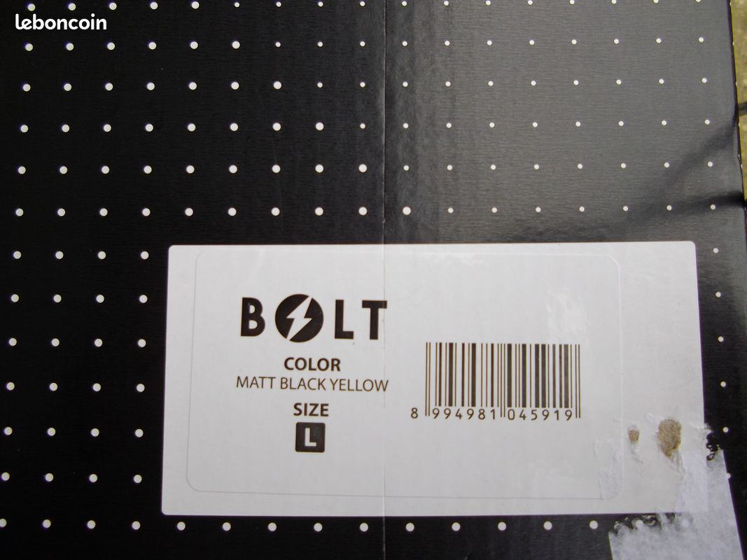 2 casques velo marque bolt absolument neufs taille L (image 1)