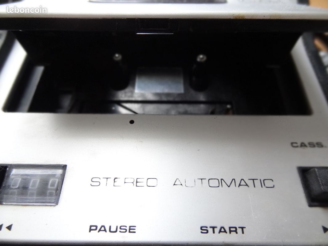 Magnétophone Grundig CR455 - Lecteur Cassette Vintage - Testé OK - Très Bon État