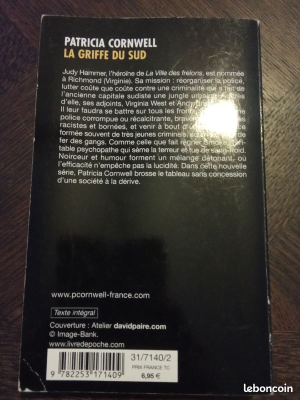 Patricia Cornwell. La griffe du Sud (image 2)