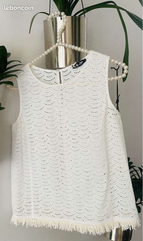 Haut broderie anglaise Sinequanone - evaloire (image 3)