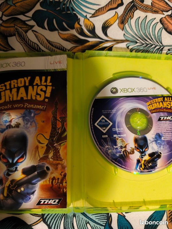 Destroy all humans Xbox 360 Jeux vidéo