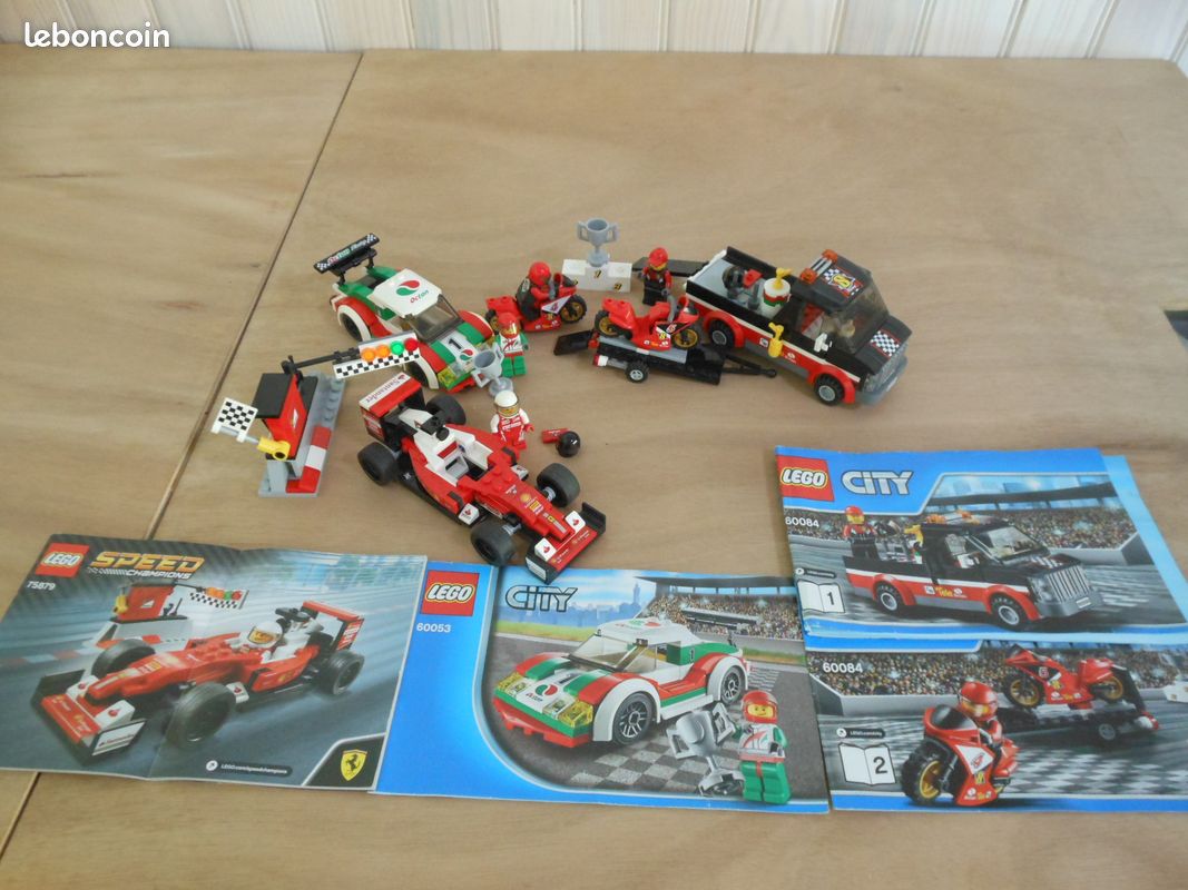 Lego moto voitures de course Ferrari Jeux Jouets