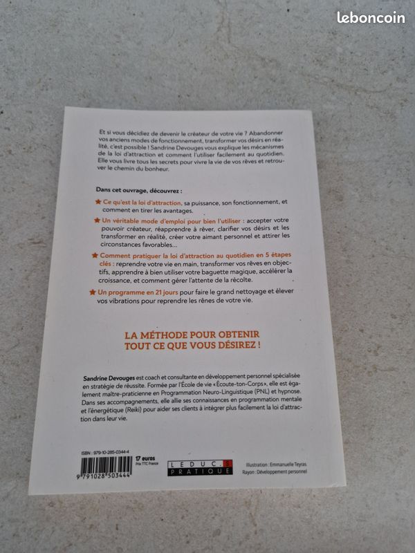 Livre La loi d'attraction (image 2)