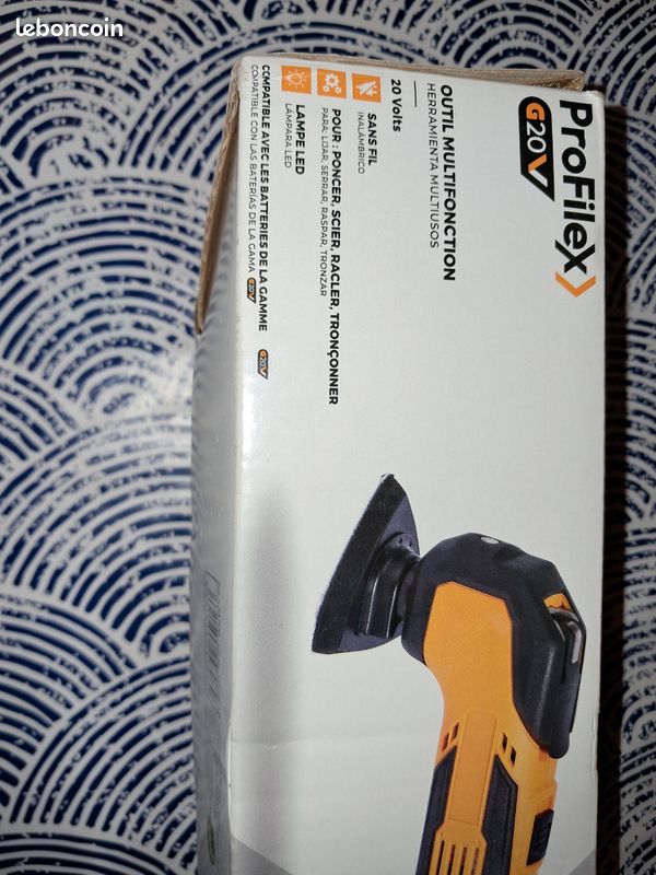 Outil multi fonctions profilex de chez gifi neuf, sans batterie ni chargeur, (image 4)