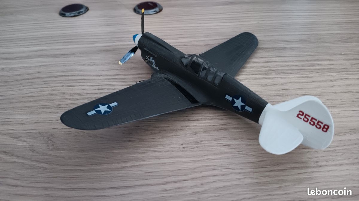 Maquette d'avion P-40 Warhawk 1/72 (image 3)