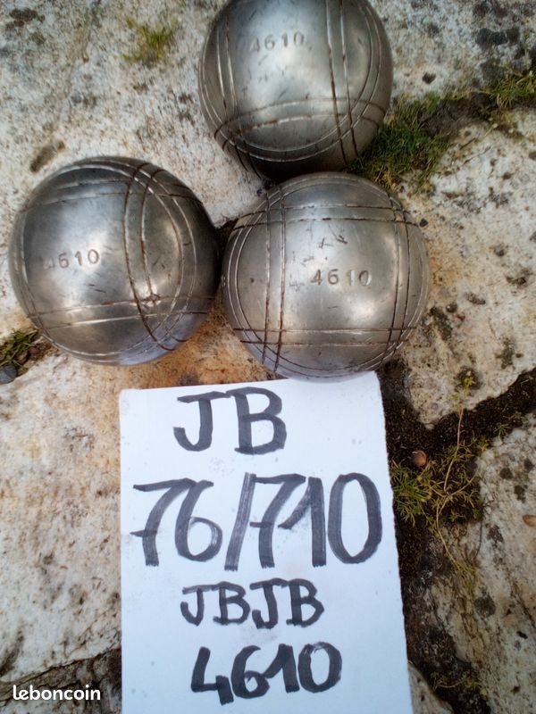 Boules De Pétanque Triplette JB Pétanque – Inox, 3 Boules France