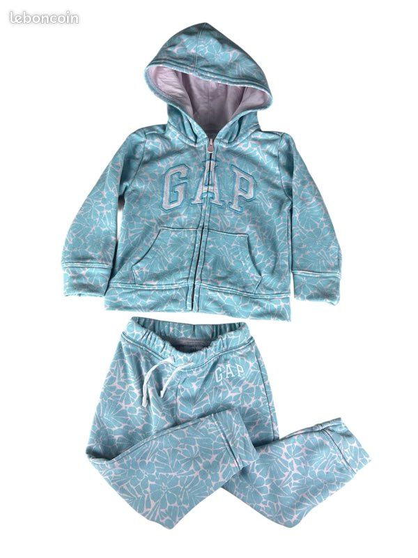 Pantalon de jogging avec poches à rabat fille violet