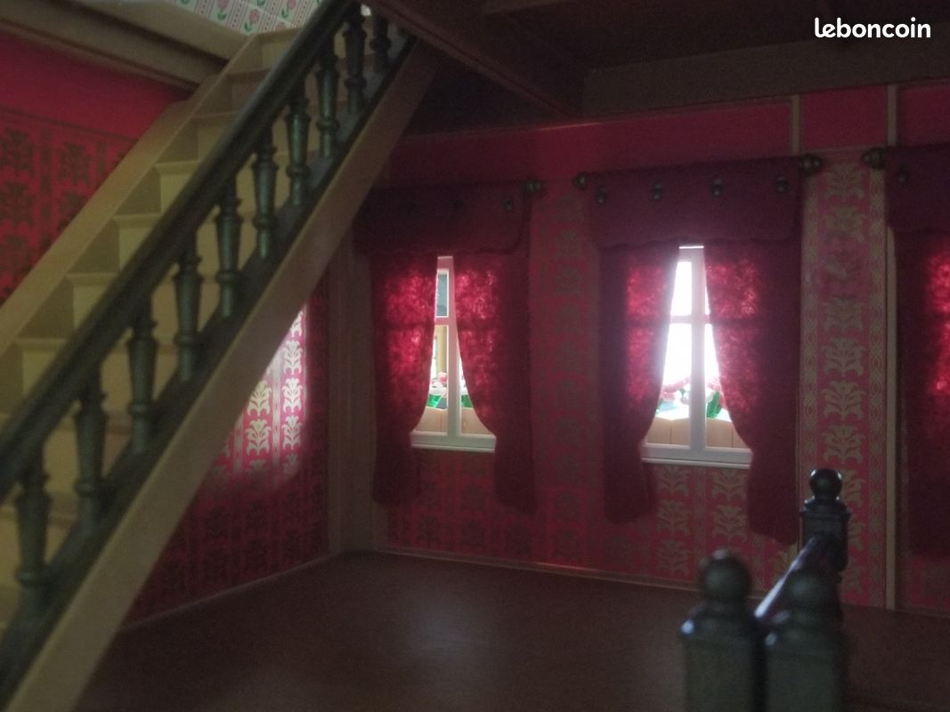 Maison playmobil belle époque 1900 avec étage supplémentaire ref 5300 et 7411 (image 10)