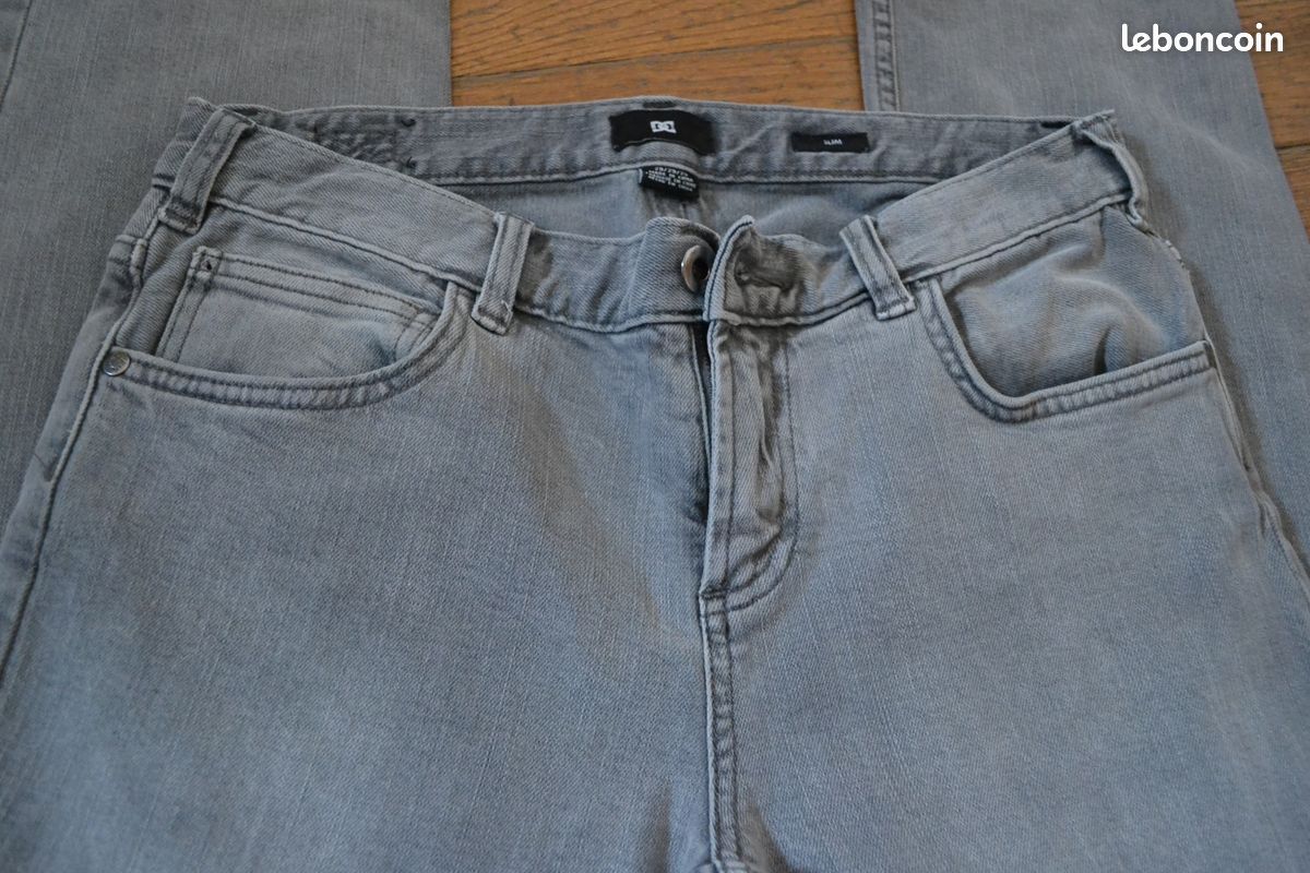 Beau jeans slim DC T:39 (image 1)
