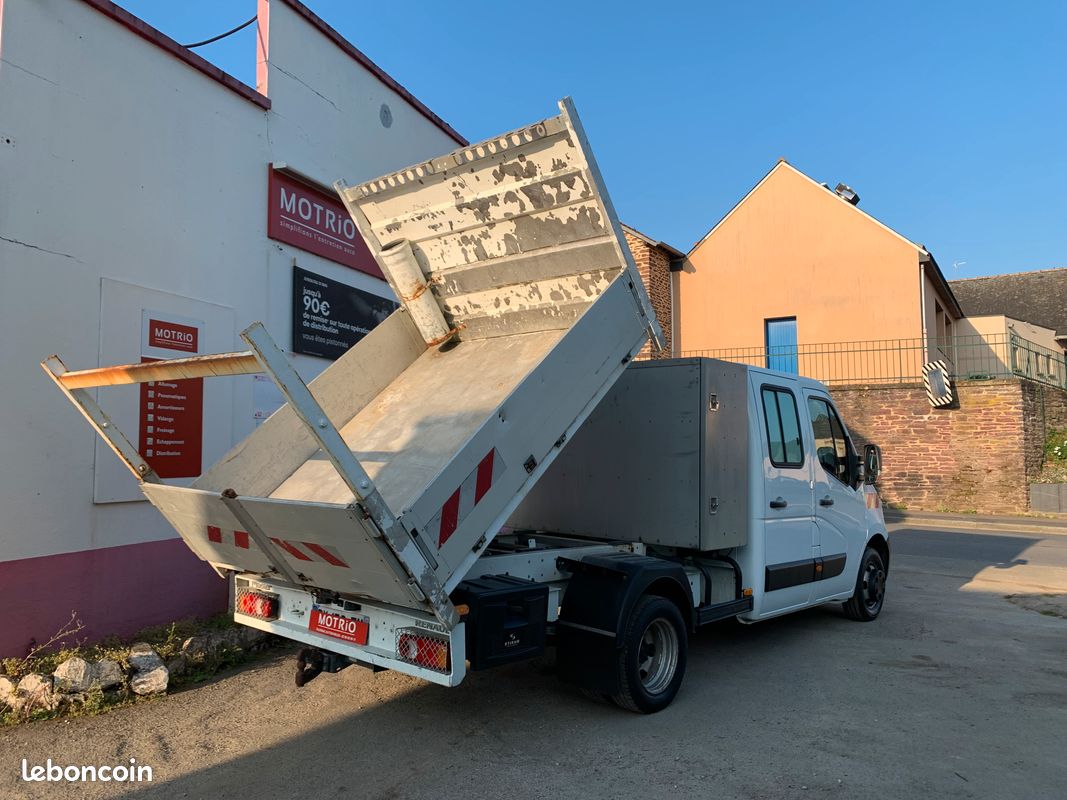 Renault master double cabine benne coffre 2.3 dci 165ch propulsion benne coffre (image 8)