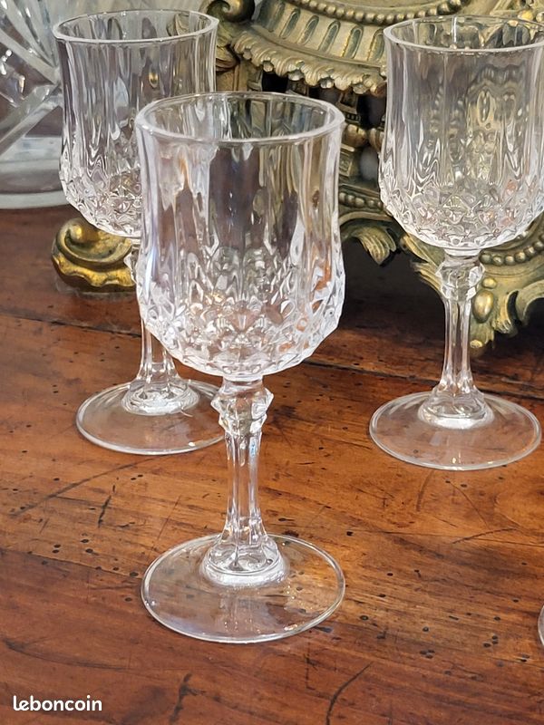 6 très beaux verres Saint Louis (image 4)