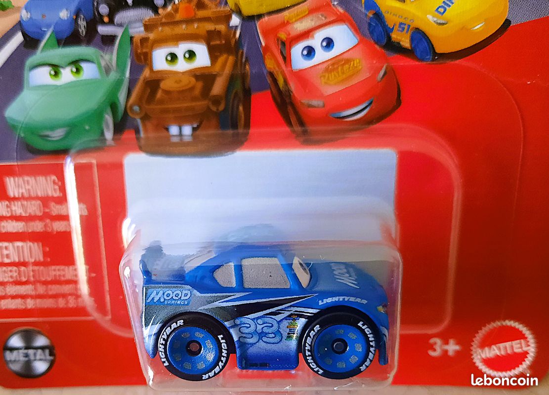 Disney Pixar Cars - on The Road Series - Road Rumbler Lightning McQueen Disney Pixar Cars - on The Road Series - Road Rumbler Lightning McQueen