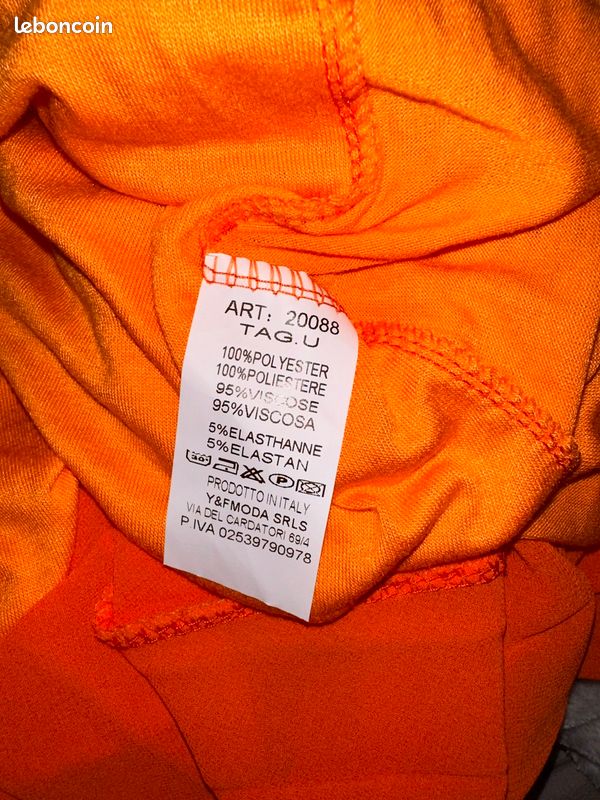 Robe orange T.U New collection neuve (image 7)