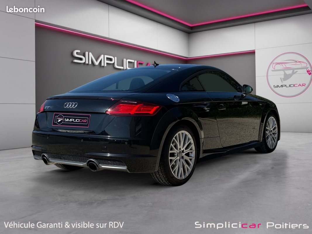 AUDI TT III COUPE 1.8 TFSI 180 S TRONIC 180Ch Entretien Audi Complet CarPlay Virtual Cockpit Garantie 12 mois (image 3)