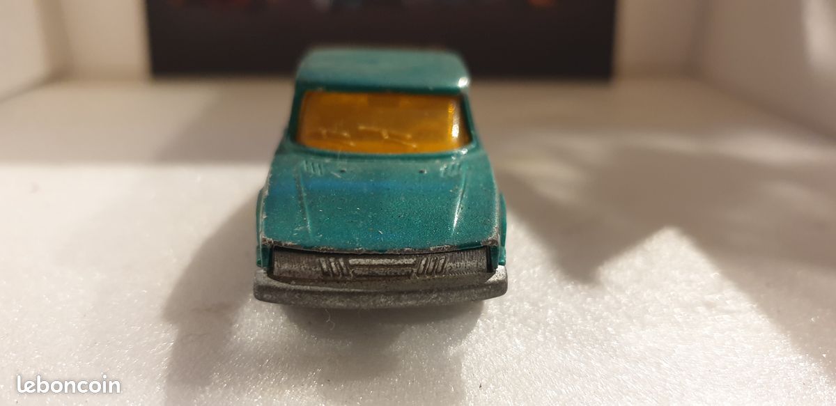Majorette Saab Turbo Avec Bateau Miniature 314 Voiture Collection