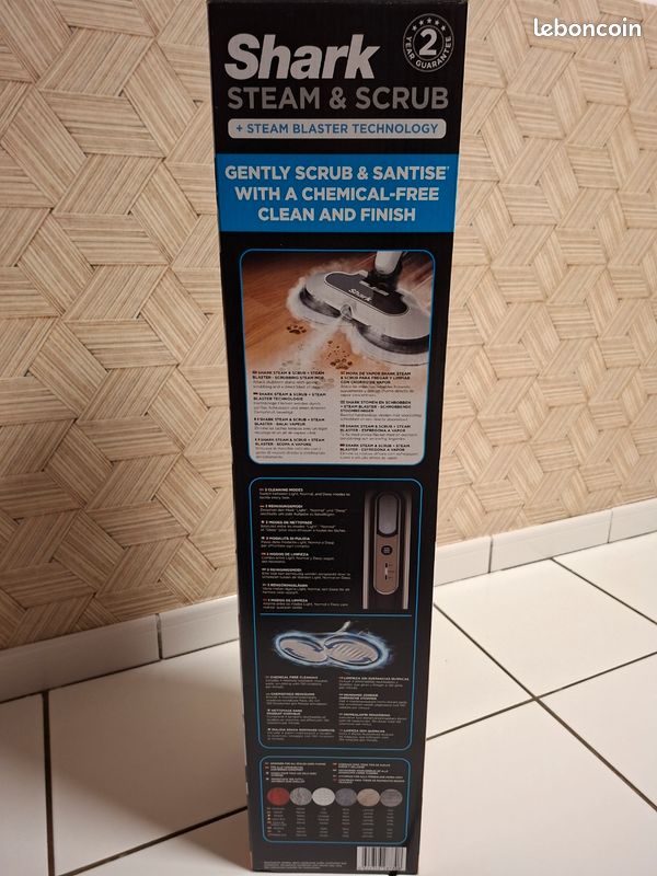 Shark nettoyeur vapeur rotatif steam et scrub (image 3)