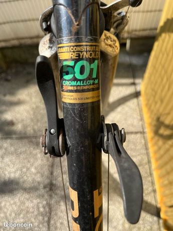 Cadre Vélo Peugeot Ancien – Acier Reynolds – Course – Fabrication Française