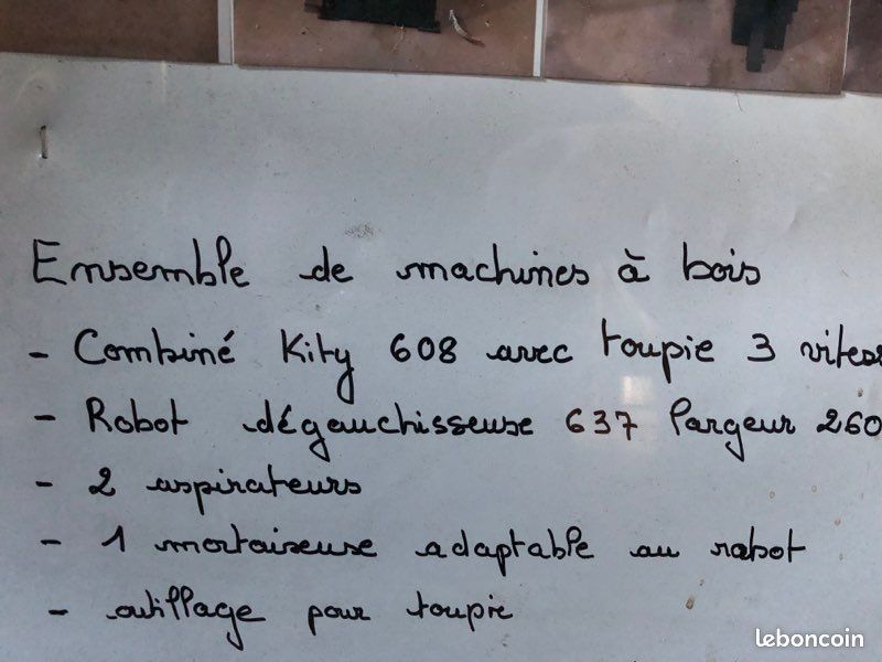 Lot de machines à bois (image 2)