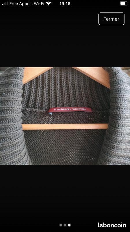 Pull court comptoir des cotonniers (image 2)