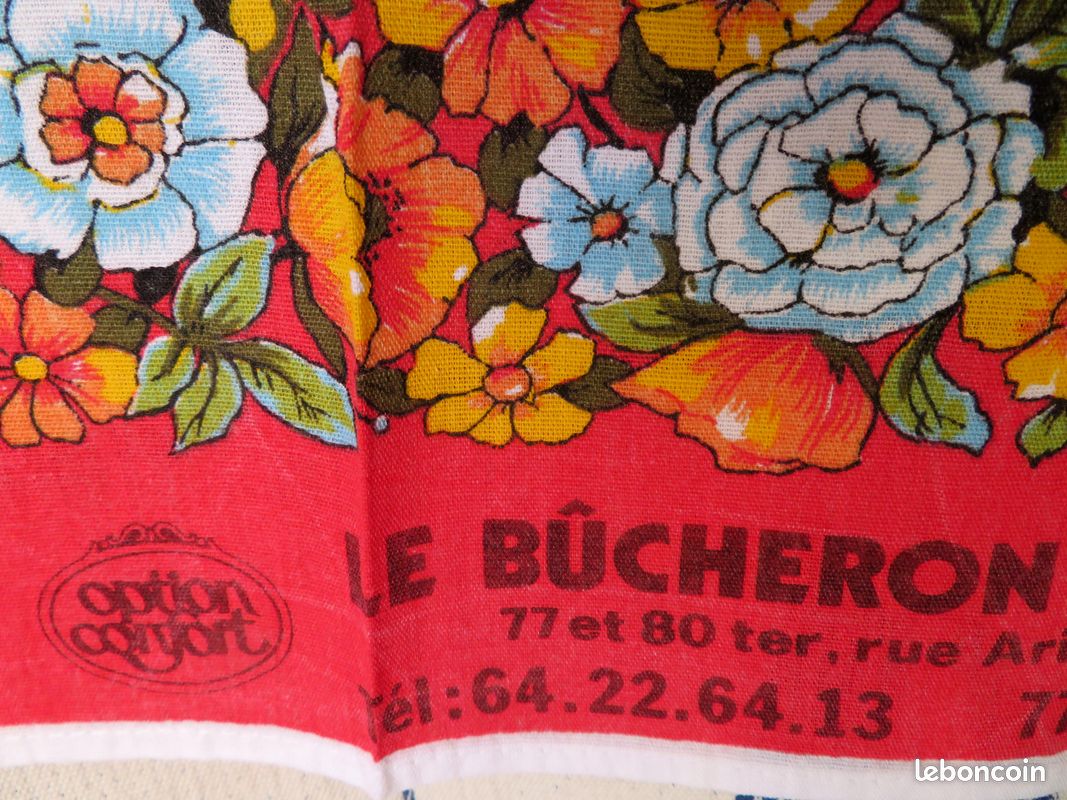 Torchon calendrier 1986 (image 4)