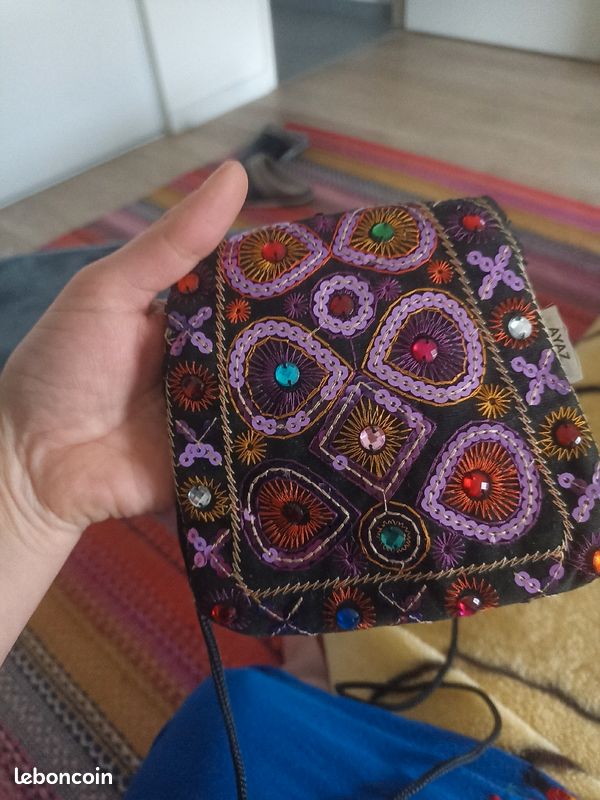 Sac bohème fait main (image 2)