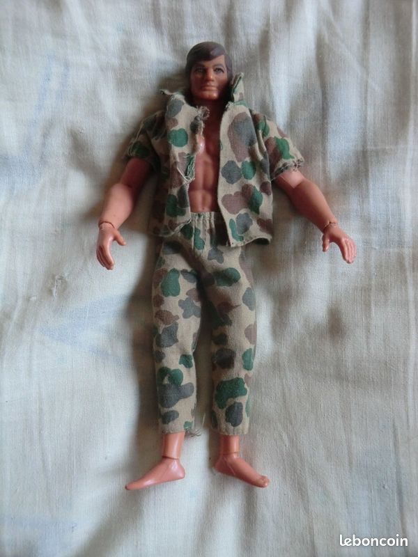 Figurine Vintage Mattel Big Jim – Chief Tankua – 1971 – Rare