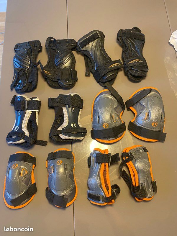 Lot de protections poignets genou roller skate (image 1)