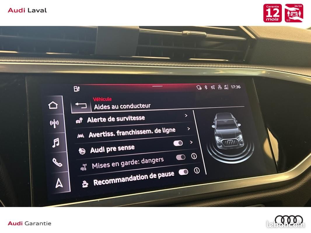 Audi Q3 45 TFSIe 245 ch S tronic 6 S line (image 15)
