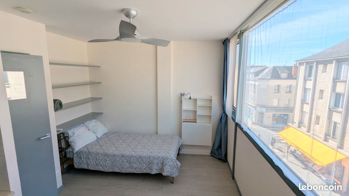 Appartement 1 pièce 18 m² · à Tours · 18 m² · 540 €/mois