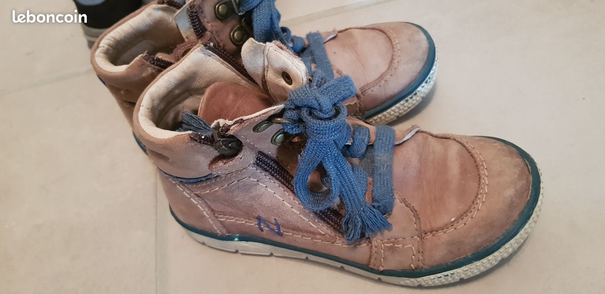 Chaussure enfant en cuir (image 2)