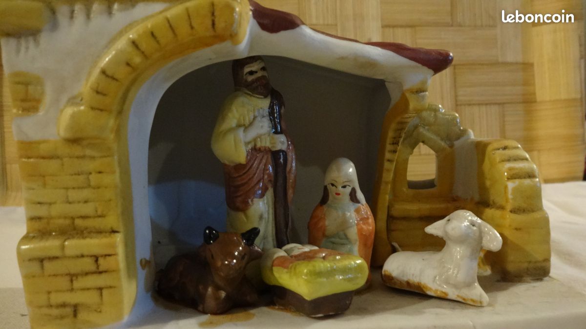 Creche de noel porcelaine (image 2)