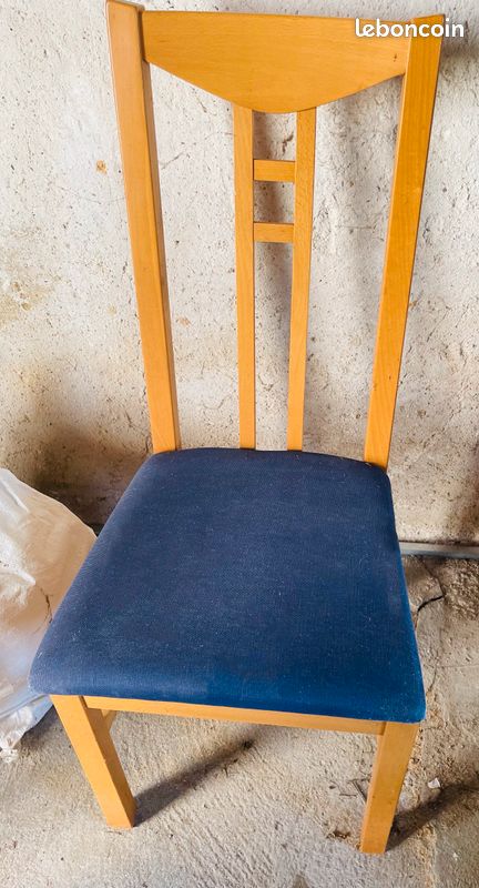 4 chaises NORRNAS en bois (bouleau massif) (image 1)