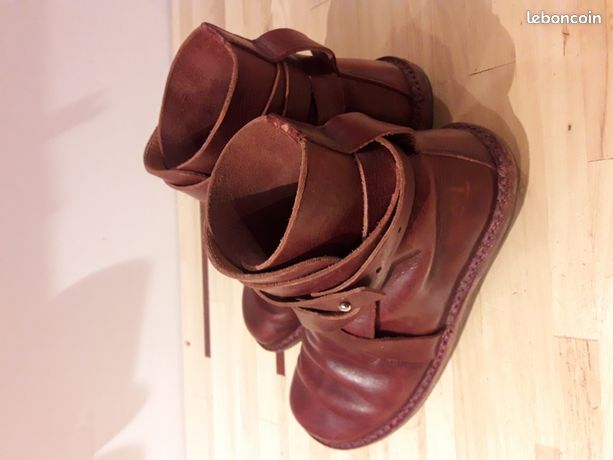 Chaussures Trippen Pour Homme En Cuir Marron - Taille 41 FR (40 DE) - Occasion Très Bon État