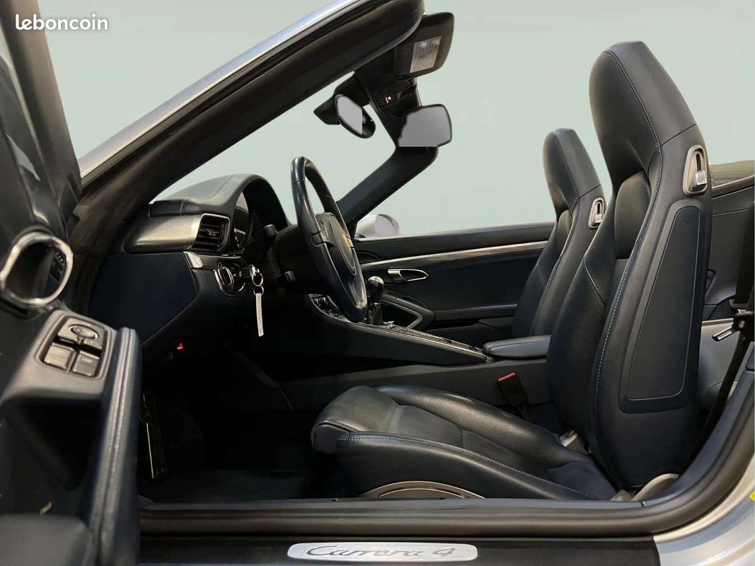 Porsche 911 991 Carrera 4 Cabriolet * Boîte Manuelle * 4x4 * Bose * Full Cuir * Mémoire * Sièges Ventilés (image 22)