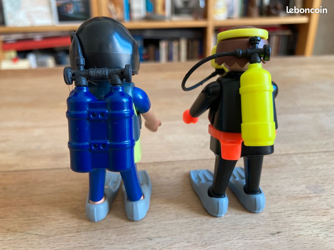 Playmobil Agents de fonds marins avec cloche de plongée (70142) au