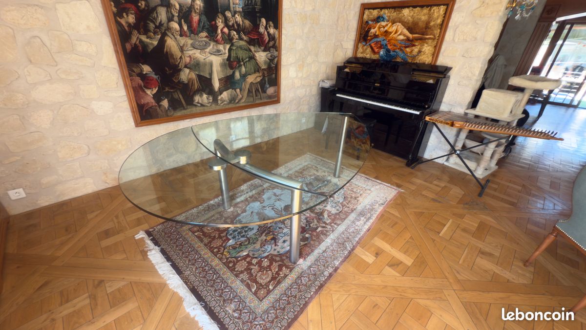 Table dinatoire et 8 chaises Roche Bobois (image 8)