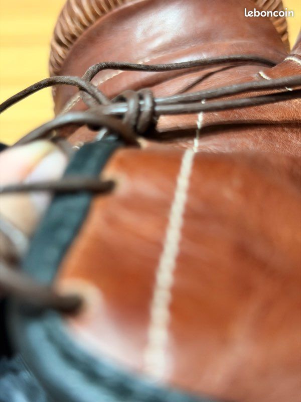 Gants De Boxe En Cuir Véritable - Lacets, Style Vintage - Poids 8 à 16 Oz - Neuf, Fabriqué Au Pakistan