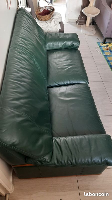 Canapé vert (image 2)