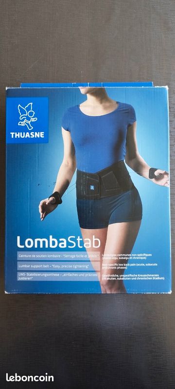 Dos Lombostat Semi Rigide Semi Rigide Soutien Lombaire