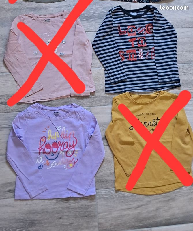 Lot de vêtements fille 4 ans (image 15)