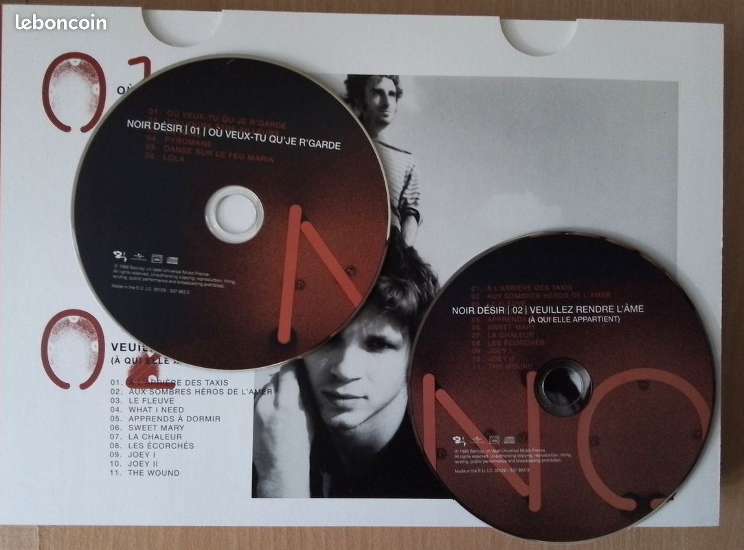 Noir Désir – Intégrale 2020 • Coffret Collector 18 CD + 1 DVD • 200 titres : Albums studio + lives + raretés + inédits • Anthologie complète du rock français [COMPLET] (image 6)