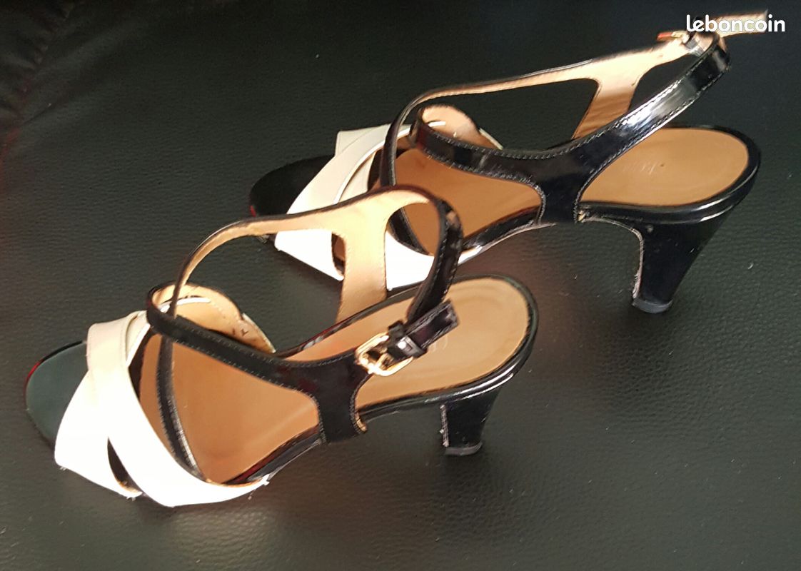 Sandales talon cuir George Rech pointure 37 (image 3)