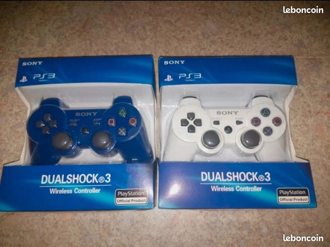 Manette Sony sixaxis sans fil PlayStation 3 - Consoles