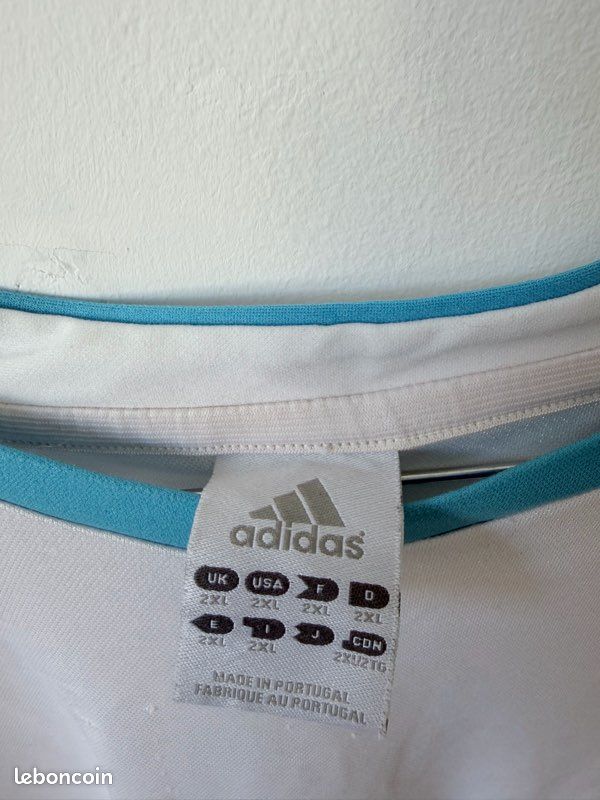 Maillot OM Domicile 2003/2004 - Adidas 2XL (image 4)