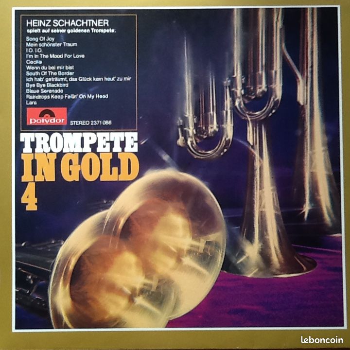 Vinyle 33T - TROMPETE IN GOLD 4 - Heinz Schachtner, H. Bertram - 1970 (image 1)